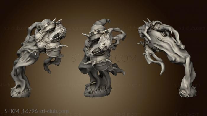 3D model undead necro shambling Stars Wraith BANSHEE (STL)