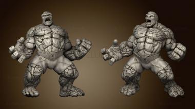 3D model The Thing and Statue Short (STL)