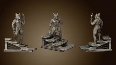 3D model wolverine blacks black ANTEBRAZO (STL)