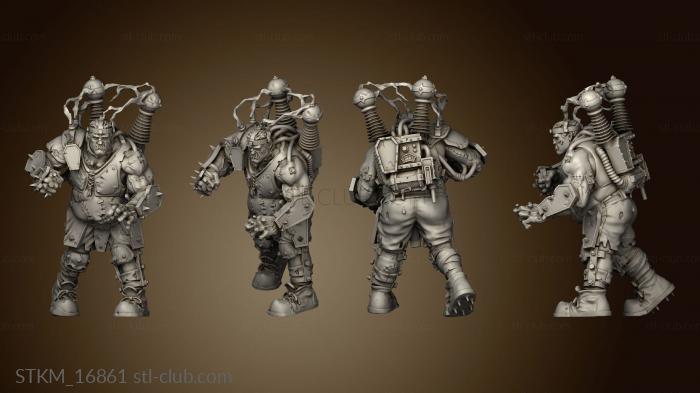 3D model undead necro shambling Stars Frank BIG LIGHTNING (STL)