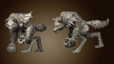 3D model undead necro shambling Stars Werewolf STAR ALT (STL)