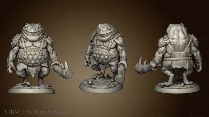 3D model White Werewolf Tavern Froggy Juggernaut (STL)