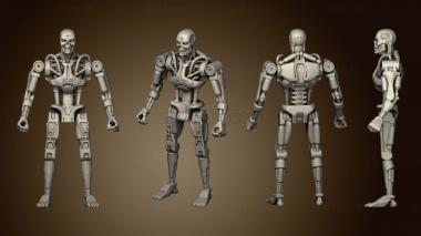 3D модель Шарнирно - сочлененный Терминатор T800 (STL)