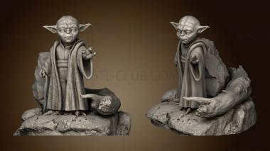 3D model Yoda (STL)