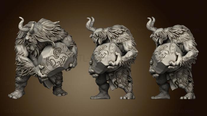 3D model Barbarian Troll Roogarin (STL)