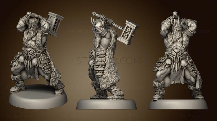 3D model Barbarians (STL)