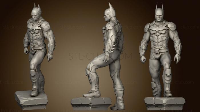 3D model Batman Arkarm Statue (STL)