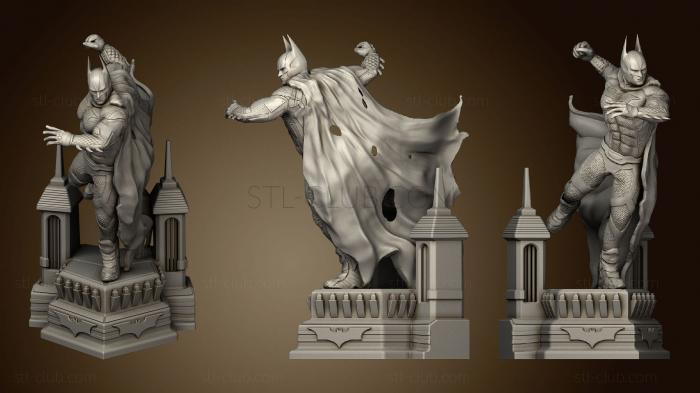 3D model BATMAN ON A STAND (STL)