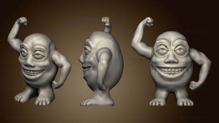 3D model Beefy Eggman (STL)