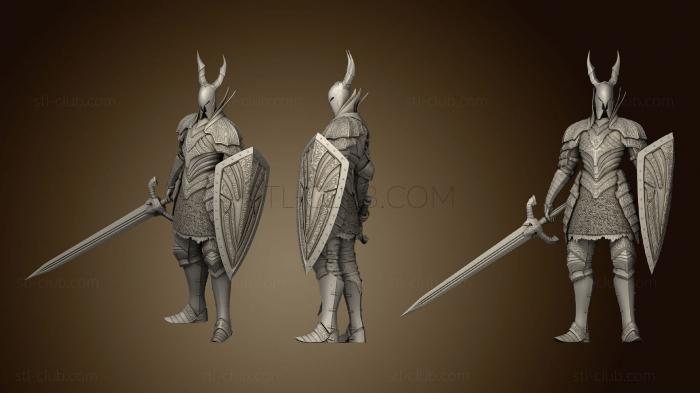 3D model Black Knight Great Sword Version (STL)