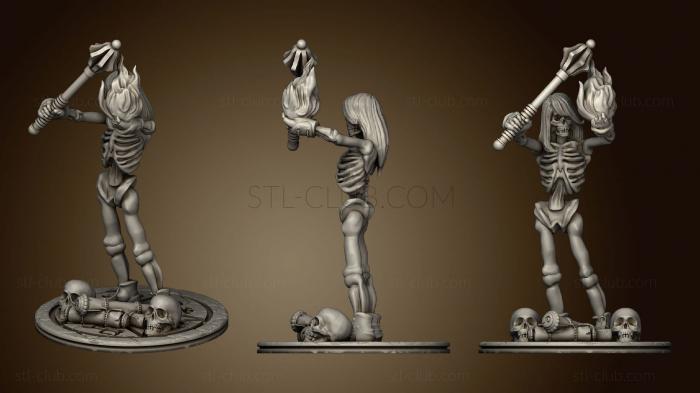 3D model Bones Gal Hot For You (STL)