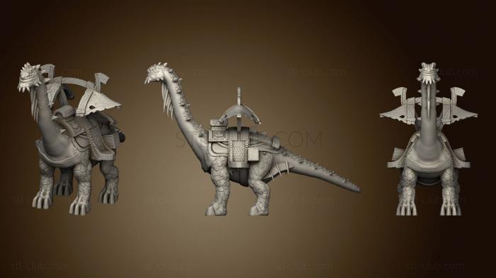 Brutosaur Mount Miniature