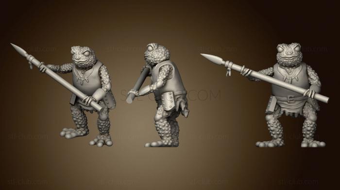 3D model Bullywug For 28Mm Tabletop Roleplay (STL)