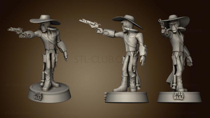 3D model Cad Bane Star Wars (STL)