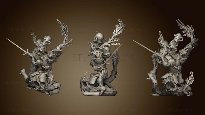 3D model Cantankerous Flora (Pose 03) (STL)