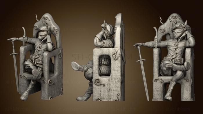 3D model Cat Throne (STL)