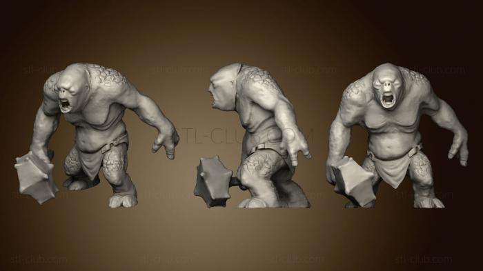 3D model Cave Troll (STL)