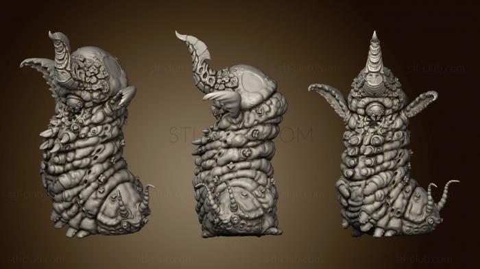 3D model Citheronia Giant Caterpillar (STL)