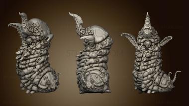 3D model Citheronia Giant Caterpillar (STL)