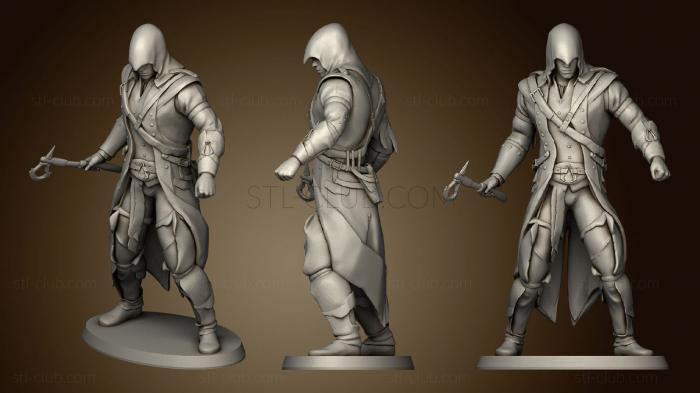 3D мадэль Коннор из Assassin (STL)