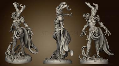 3D model Corrupted Wood Dark Dryad (STL)