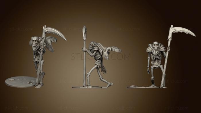 3D model Crypt of Dread Scythe of Dead Skeleton (STL)