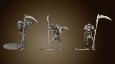 3D model Crypt of Dread Scythe of Dead Skeleton (STL)