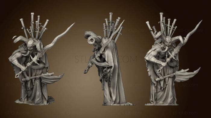 3D model Cursed Monks (STL)