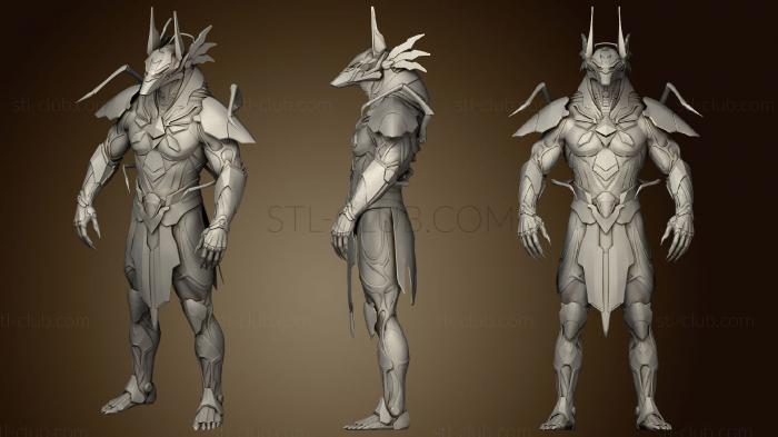 3D model Cyber Anubis (STL)