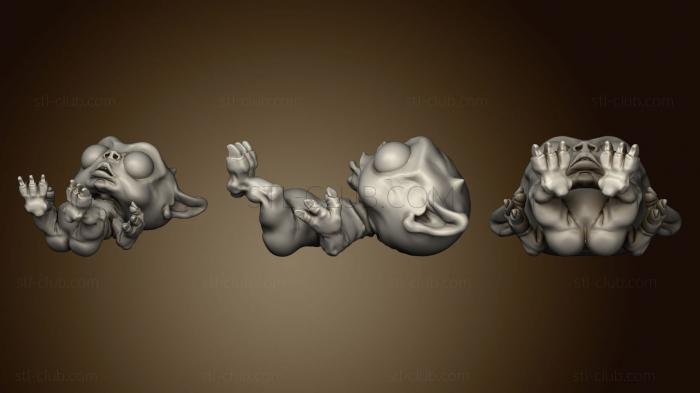 3D model Demon Baby With Bulging Eyes (STL)