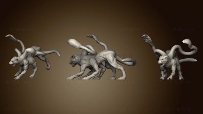 3D model Displacer Beast Miniature (STL)