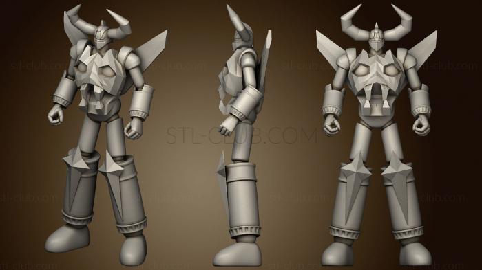 3D model El Gladiador Robot completo (STL)