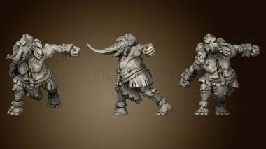 3D model Elephant 3 fixed (STL)