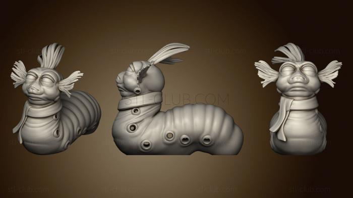 3D model Ello Worm (STL)