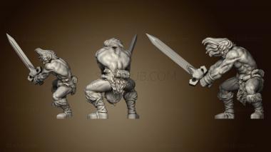 3D model Enanched Barbarian (STL)