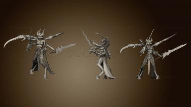 3D model epic chaos slaanesh keeper of secrets (STL)