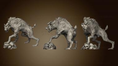 3D model Fiendish Hyena (STL)