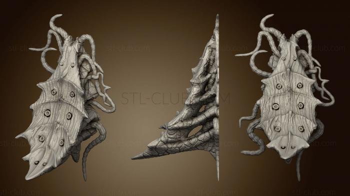 3D model freak Leaf  (Alien Vegetation 31) (STL)