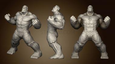 3D model Free Hulk Figure (STL)