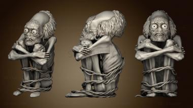 3D model frightened creature (STL)