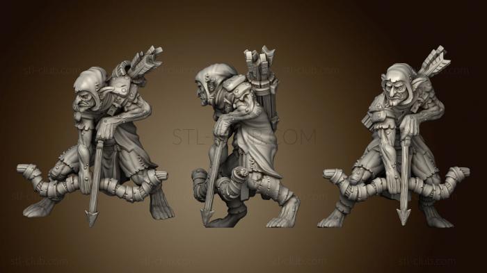 3D model Goblin archer (STL)