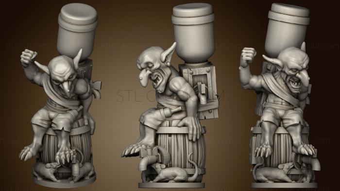 3D model Goblin Waterboy (STL)