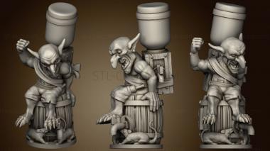 3D model Goblin Waterboy (STL)