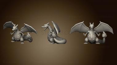 3D model Halloween Charizard (STL)