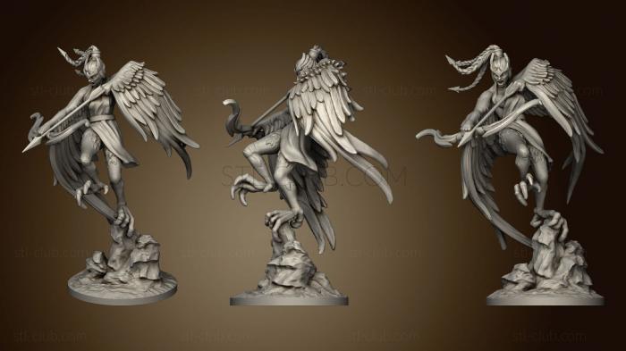 3D model Harpy In Attack (STL)