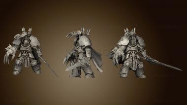 3D model Helmeted Abaddon (STL)