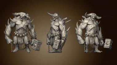 3D model Hephasto the Armorer from diablo fixed (STL)