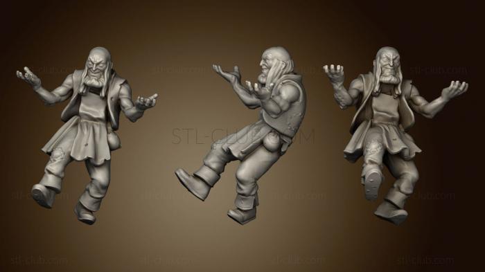 3D model Ian Mc Kellen The Lord of the Rings (STL)