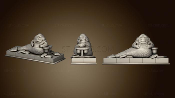 3D model Jabba the Hutt 127 (STL)