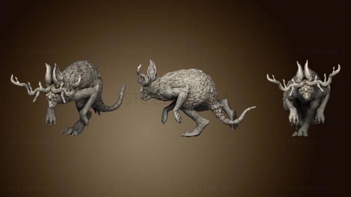 3D model Jackalope 1 (STL)